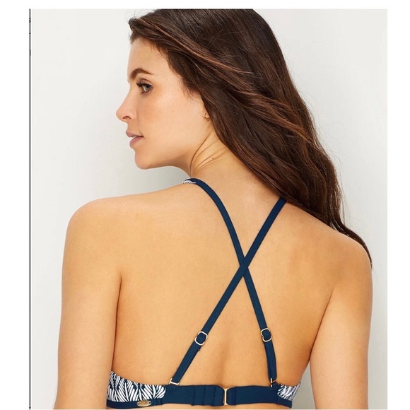 Sunsets Swimwear Foxtail Hollywood High Neck X Back Top - Picture 3 of 8